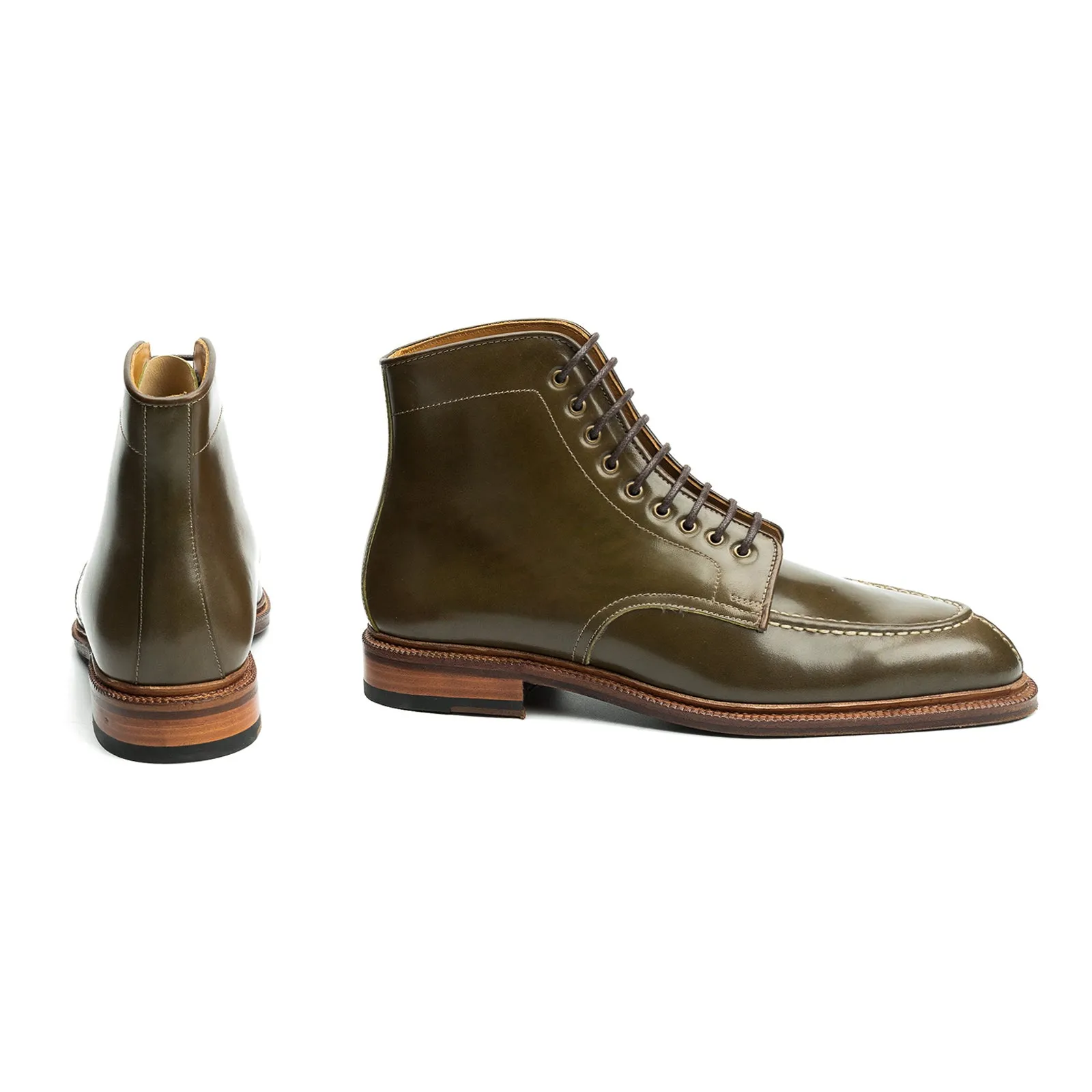 101605 - OLIVE SHELL CORDOVAN - E