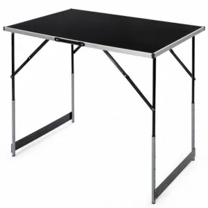 3 pcs Folding Height Adjustable Camping Picnic Table Set