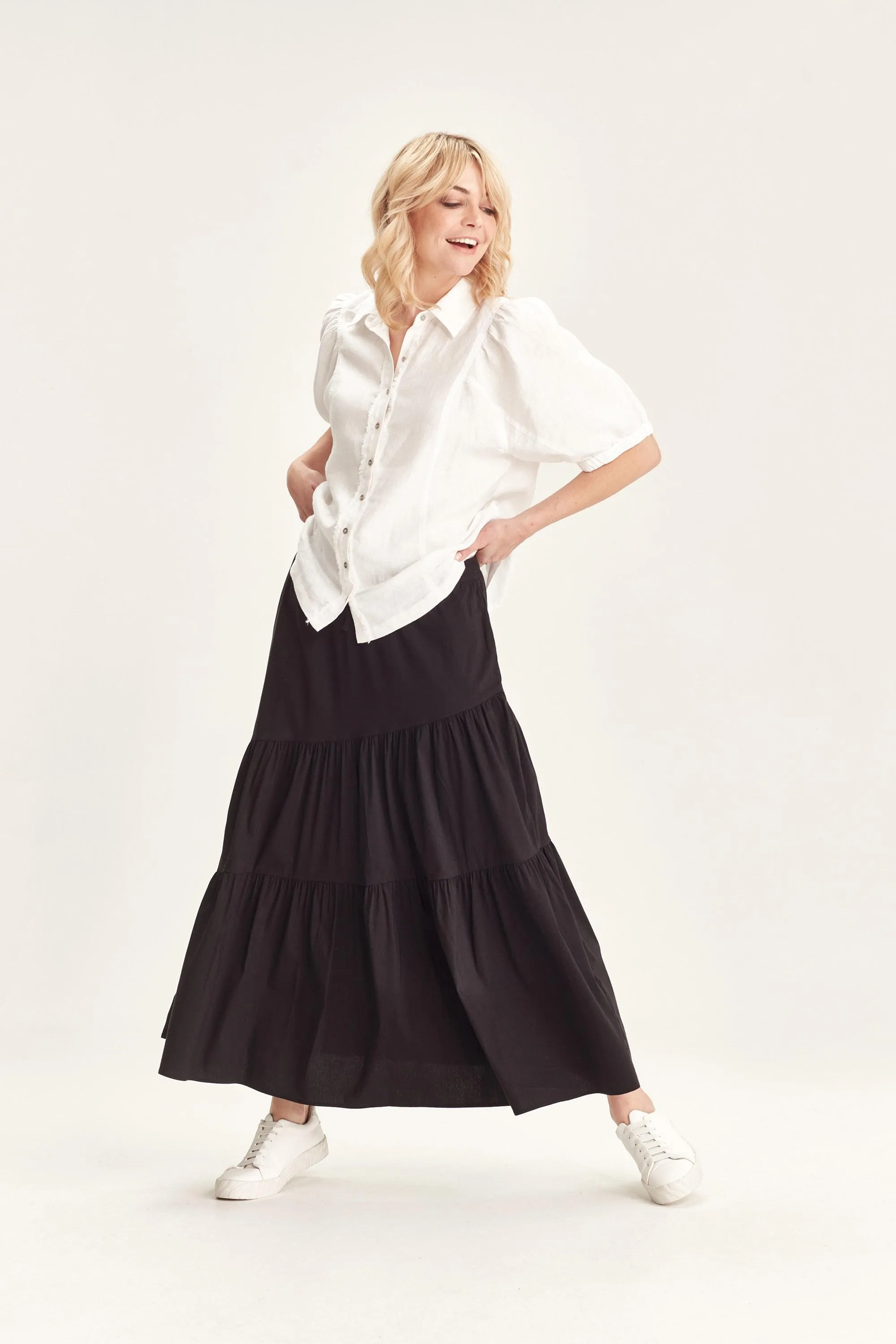 Acrobat Artful Skirt - Black