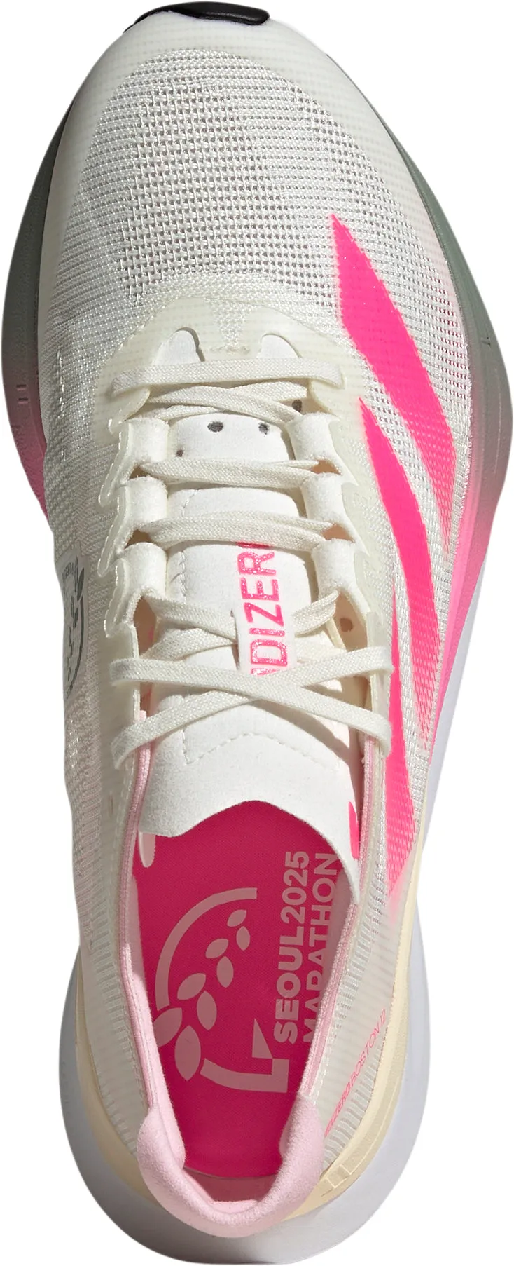 adidas Adizero Boston 12 Womens Running Shoes - White