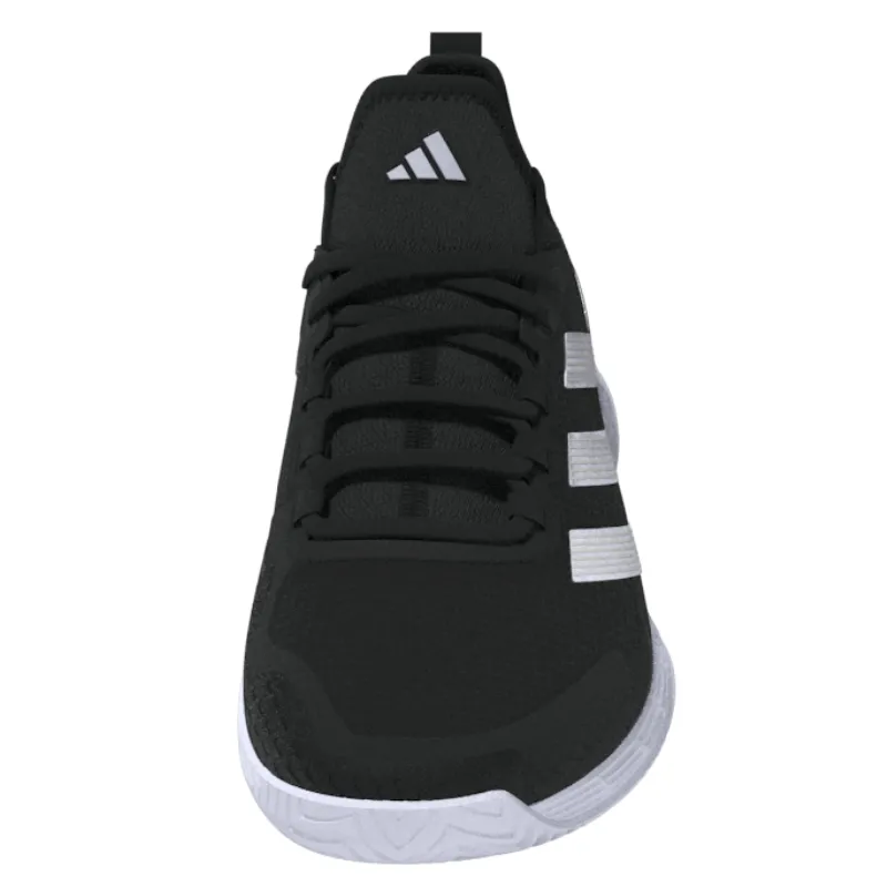 Adidas Adizero Ubersonic 4.1 Mens Tennis Shoes - Core Black / White / Grey Four