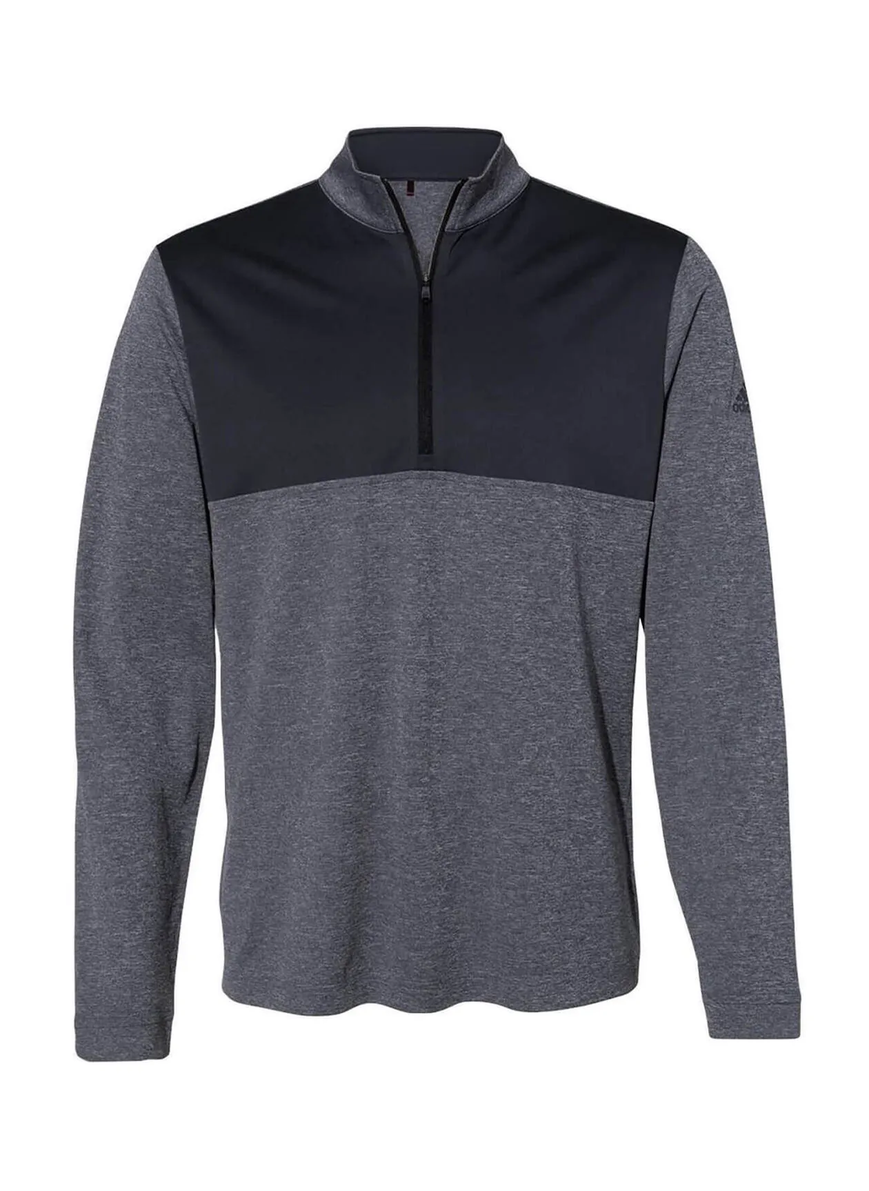 Adidas Black Heather / Carbon Men&#x27;s Adidas  Lightweight Quarter-Zip A280