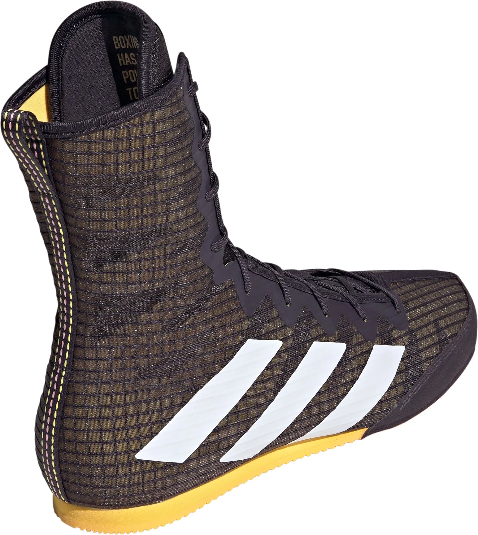 adidas Box Hog 4 Mens Boxing Shoes - Black