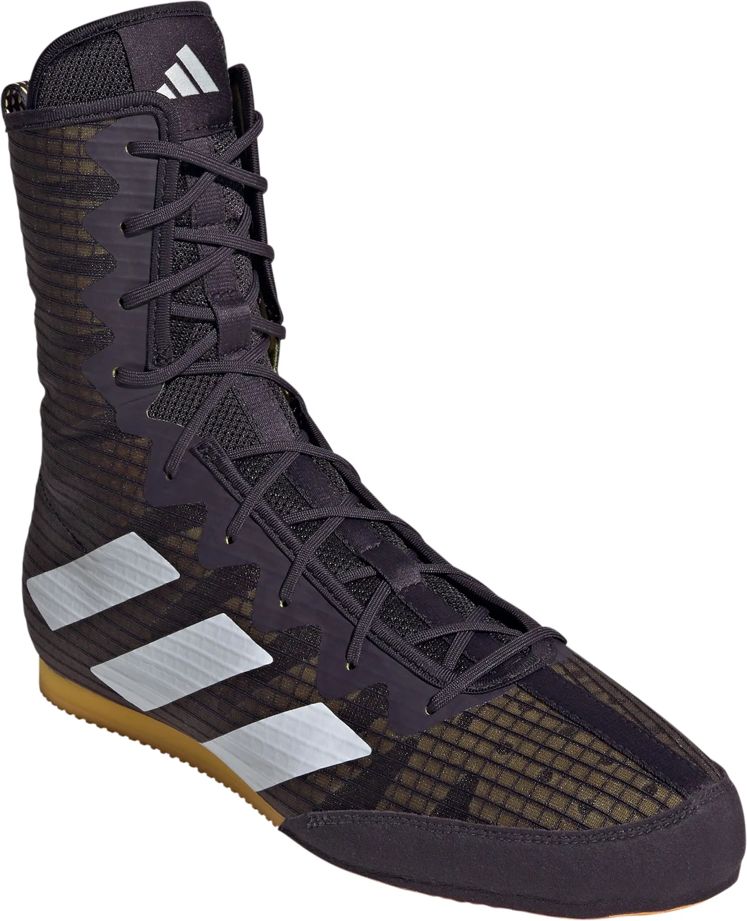 adidas Box Hog 4 Mens Boxing Shoes - Black