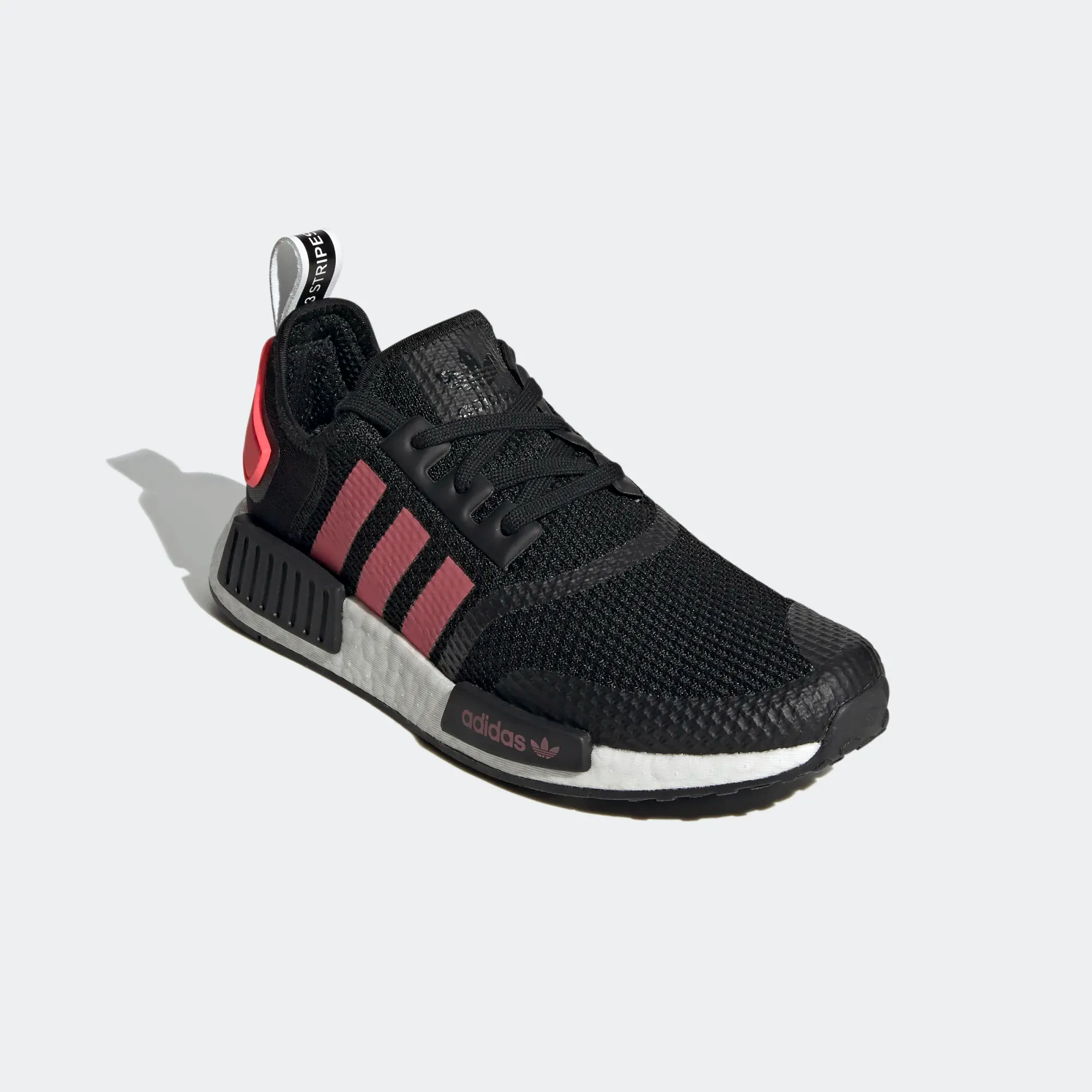 Adidas Men's NMD R1 Shoes - Core Black / Signal Pink / Cloud White