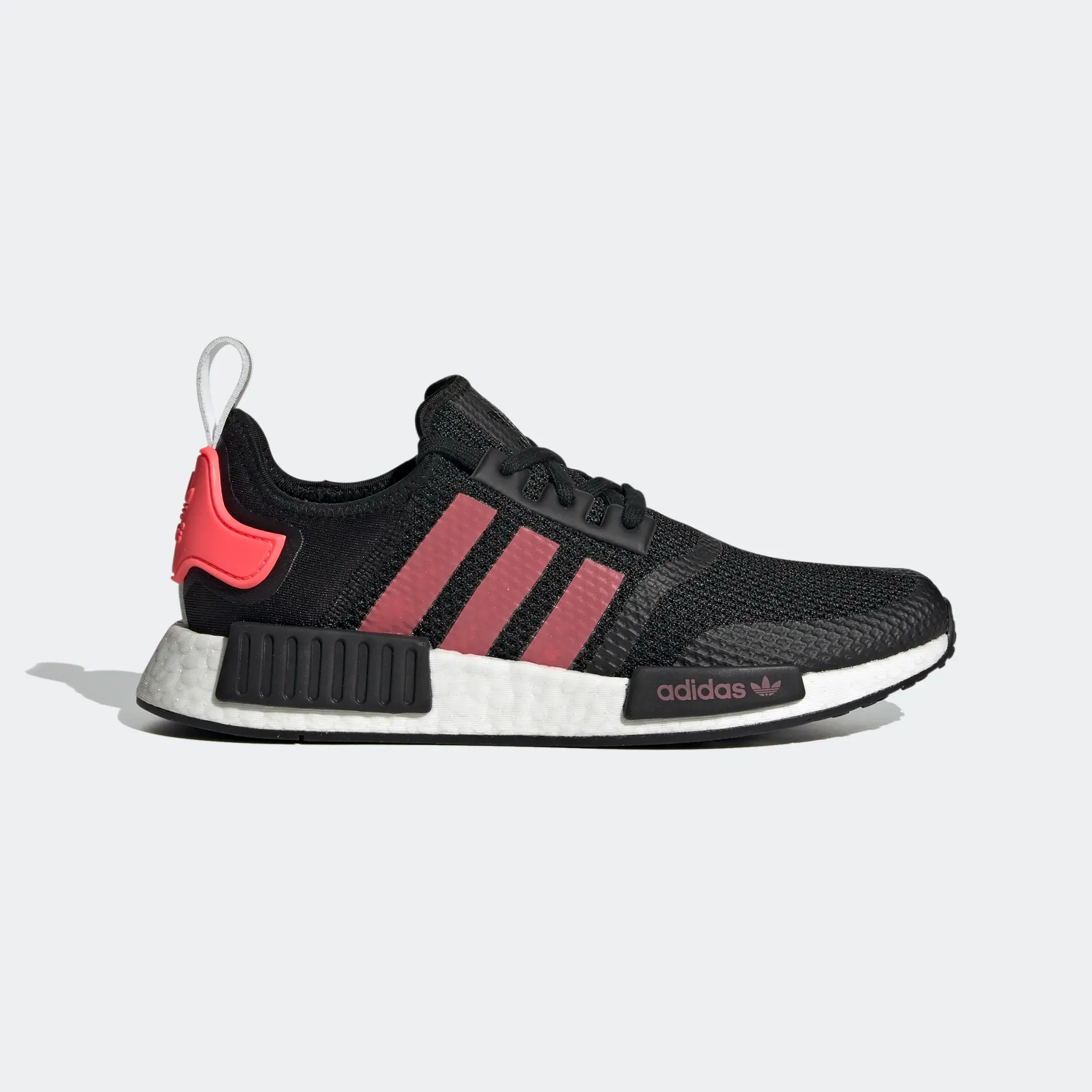 Adidas Men's NMD R1 Shoes - Core Black / Signal Pink / Cloud White