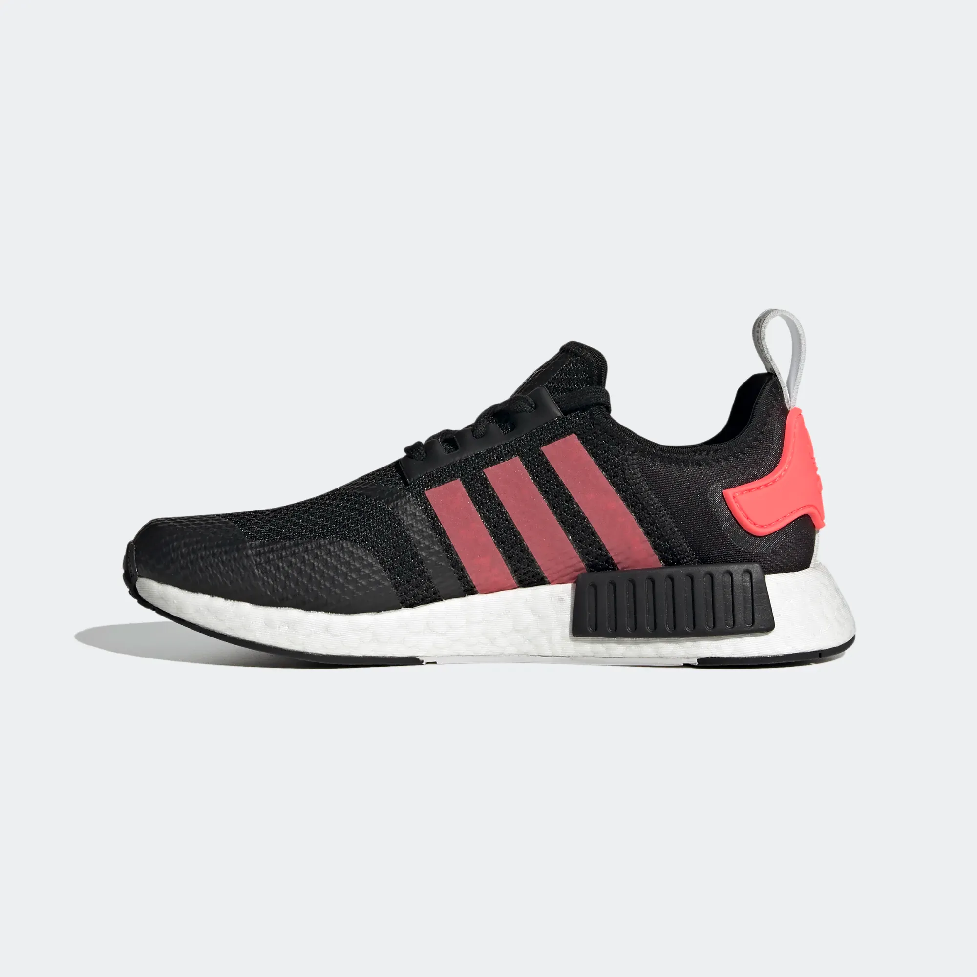 Adidas Men's NMD R1 Shoes - Core Black / Signal Pink / Cloud White