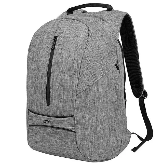 Anti Theft Men Laptop Backpack 17.3 Inch Waterproof Lightweight Computer Backpack