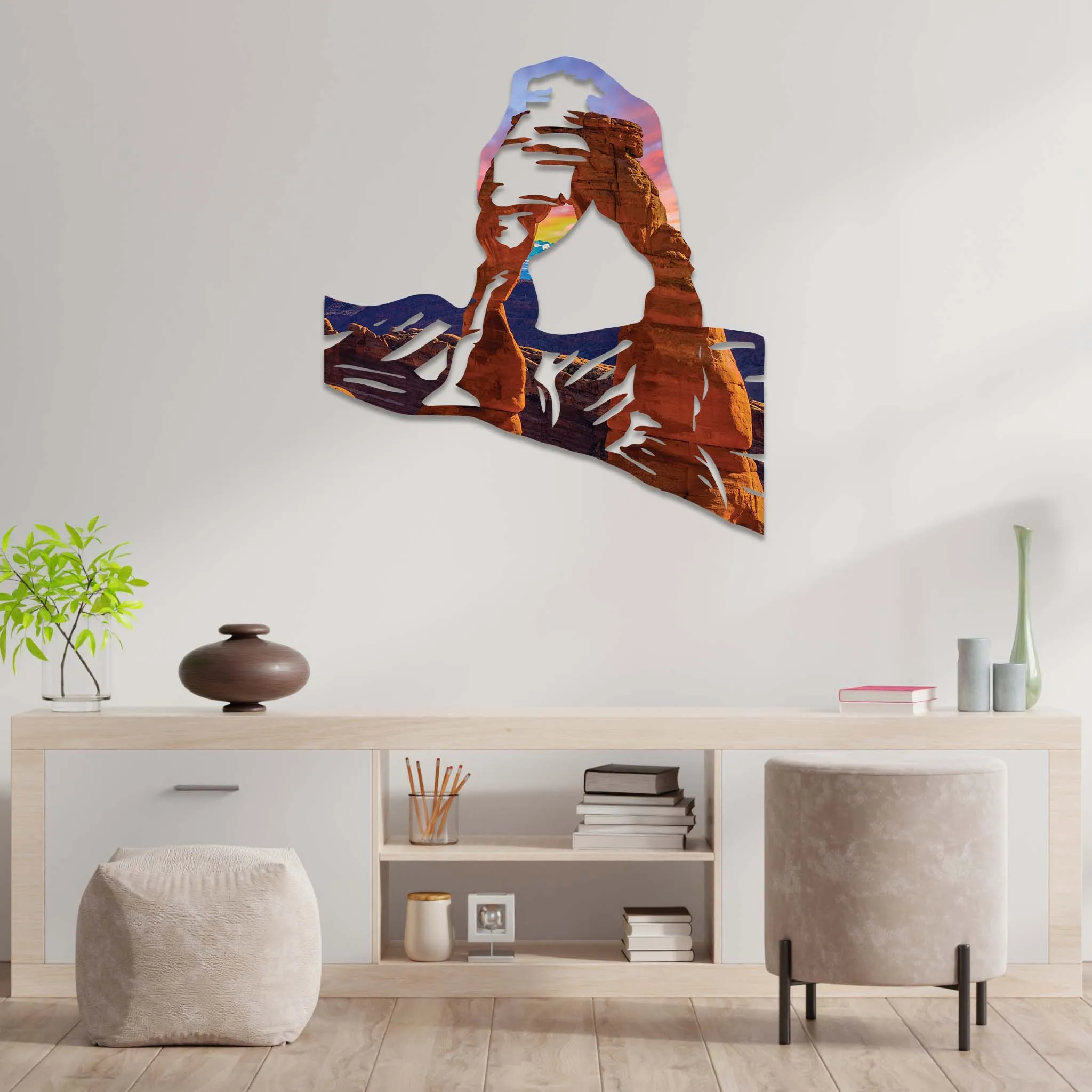 Arches National Park Delicate Arch - Metal Wall Art