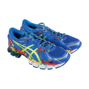 Asics Gel Sendai 2 T4A1N-3905 Mens Blue Mesh Lace Up Athletic Running Shoes