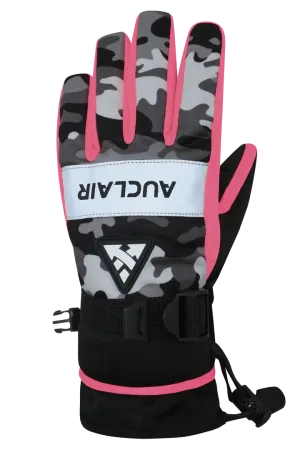 Auclair Kids Camo Flash Glove Pink/Camo