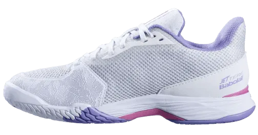 Babolat Jet Tere White/Lavender All Court Women's Tennis Shoe