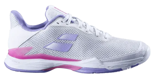 Babolat Jet Tere White/Lavender All Court Women's Tennis Shoe