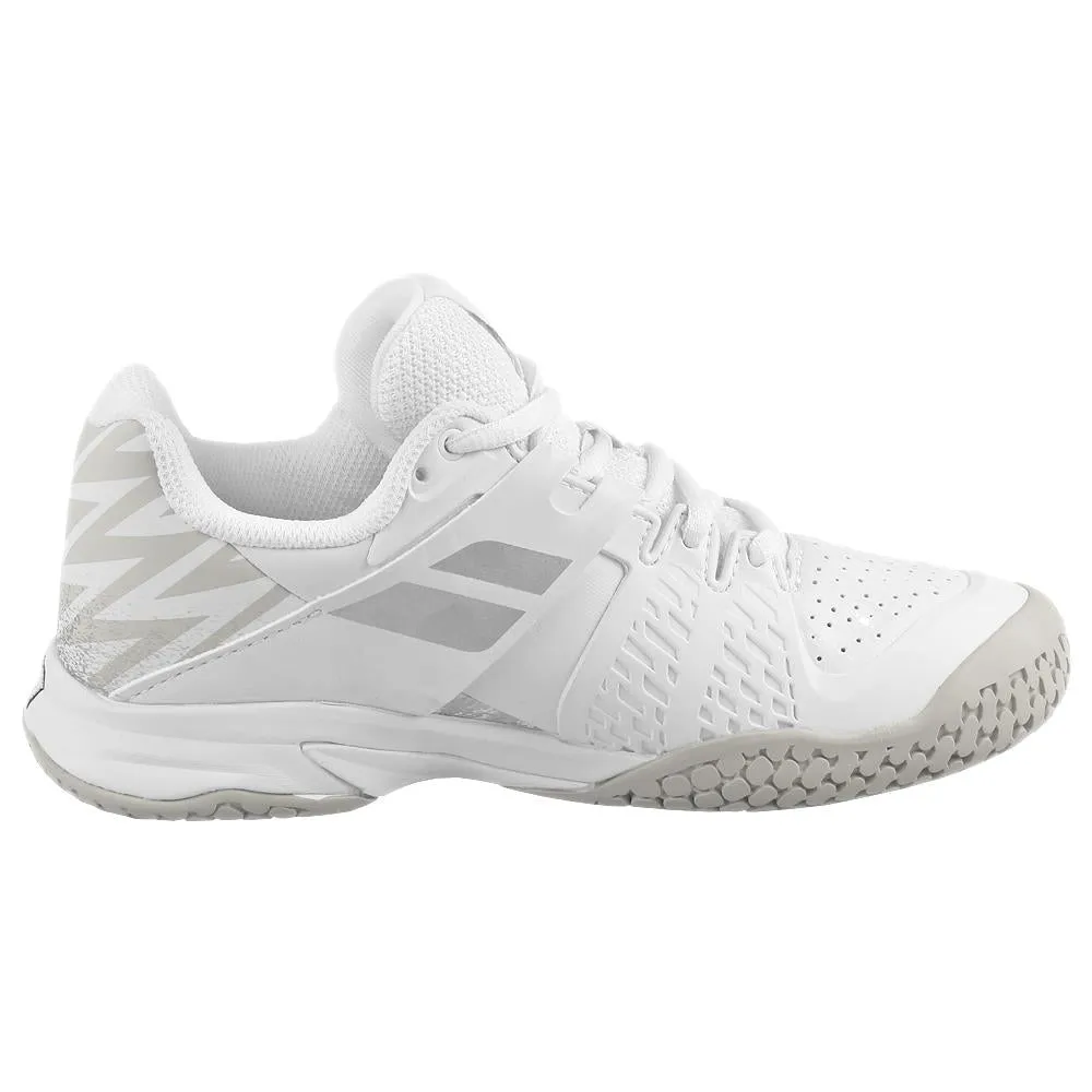 Babolat Junior Propulse - AC - Wimbledon - White/Silver