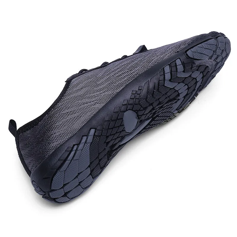 Barefoot Mesh Breathable Quick Drying Lace Up Aqua Shoes For Men