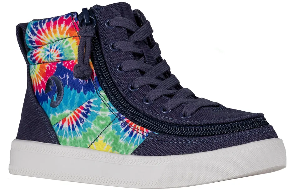 Billy Navy Tie Dye BILLY Street High Tops