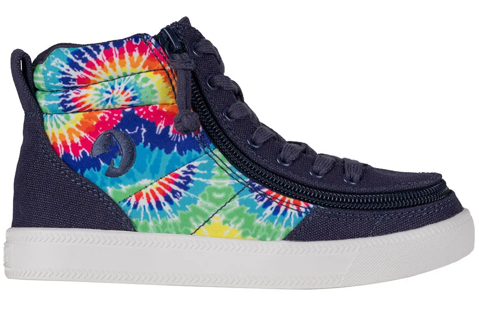 Billy Navy Tie Dye BILLY Street High Tops