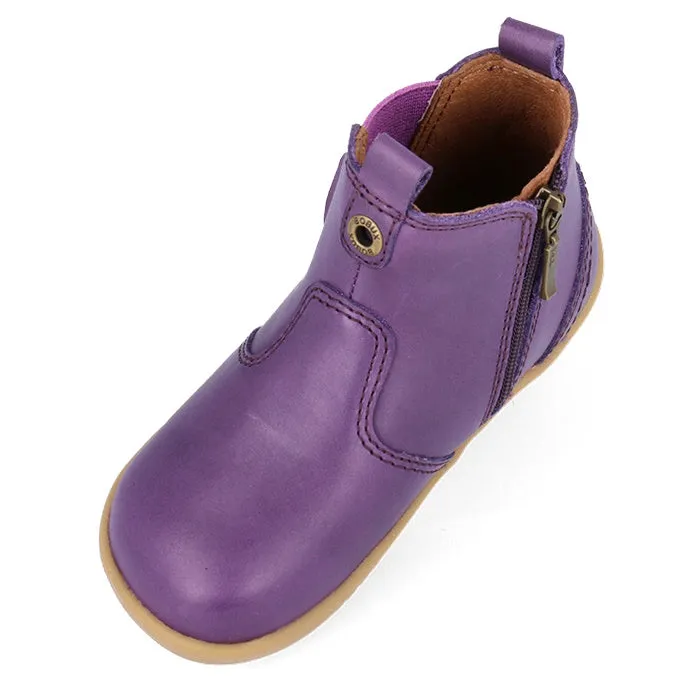 Bobux Iwalk Jodhpur Ankle Boots Indigo Purple 620861