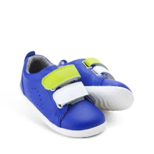 Bobux Step Up SU SWITCH Grass Court Sneaker Blueberry