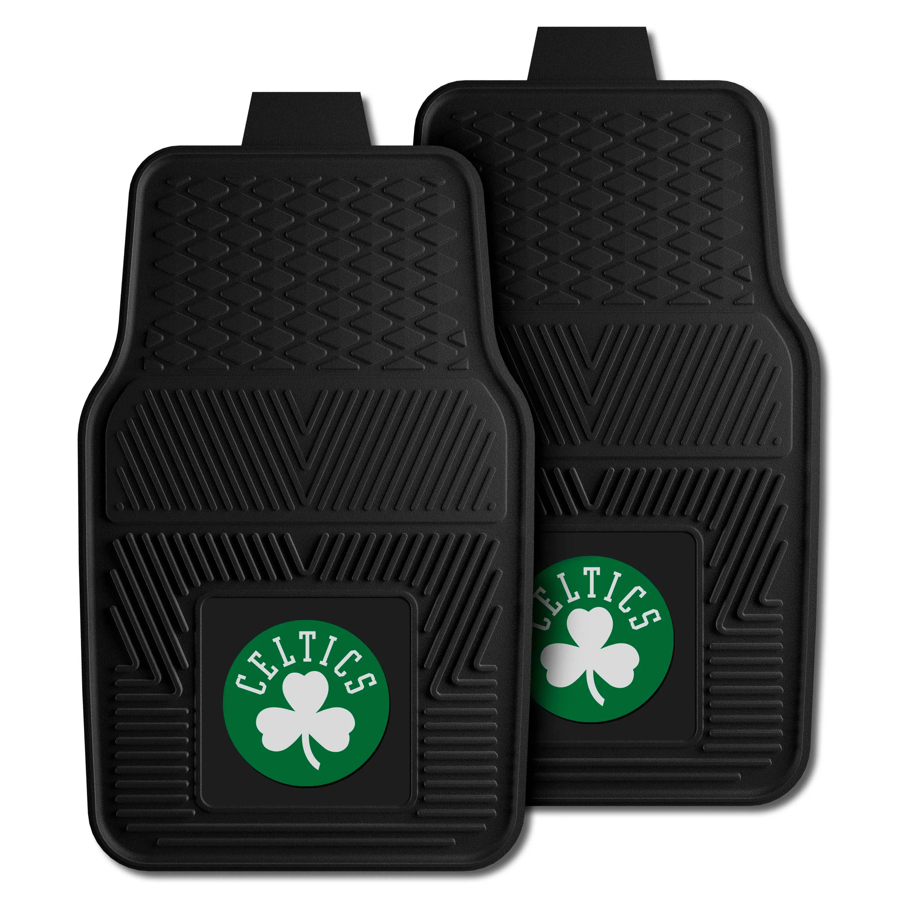 Boston Celtics Heavy Duty Car Mat Set - 2 Pieces