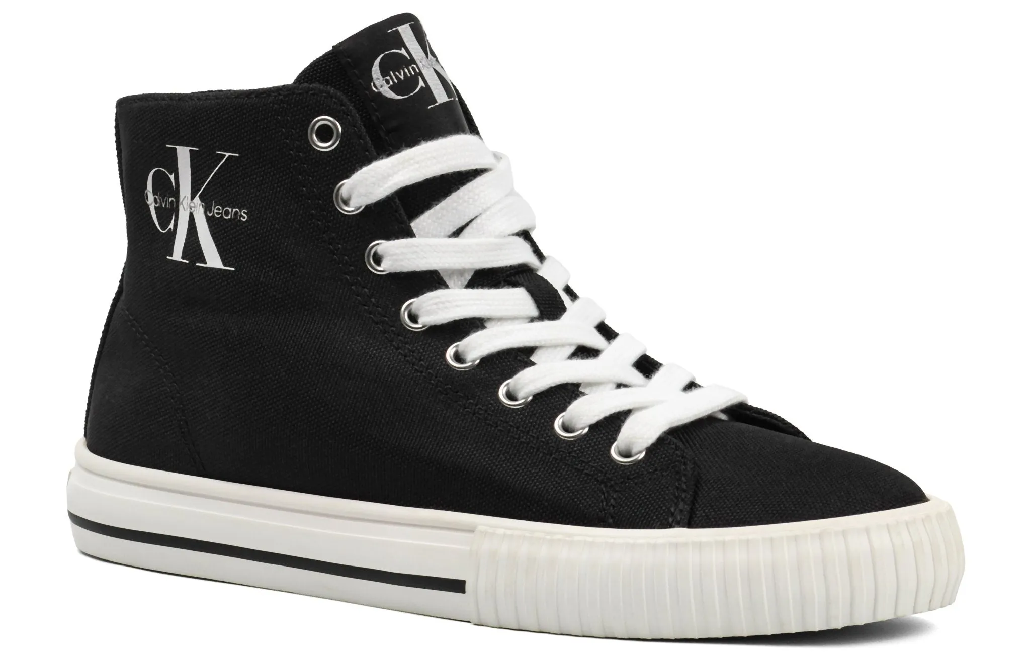 CALVIN KLEIN Augusto Monogram Logo Hi-Top