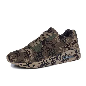 Camouflage Star Style Canvas Casual Shoes