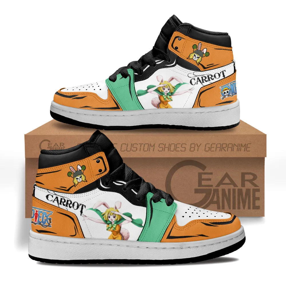 Carrot Kids Sneakers Custom Anime OP Shoes For Kids