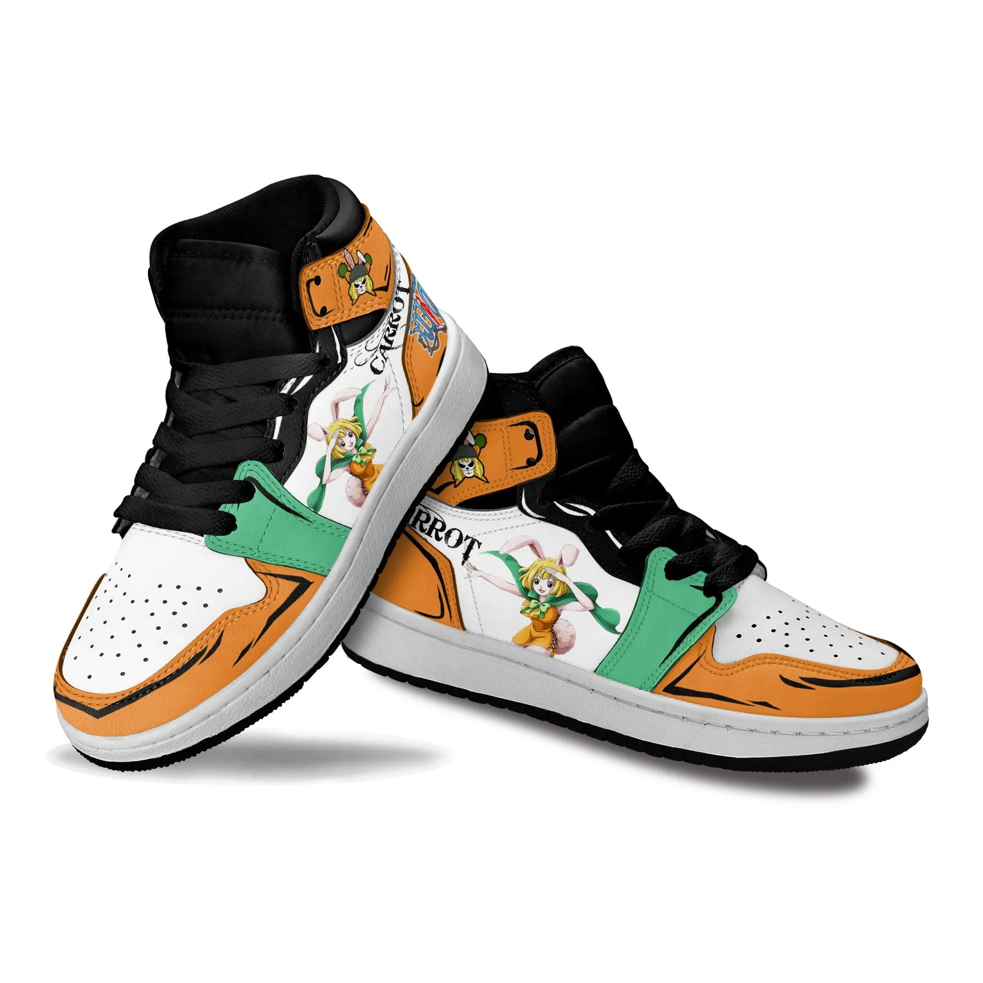 Carrot Kids Sneakers Custom Anime OP Shoes For Kids