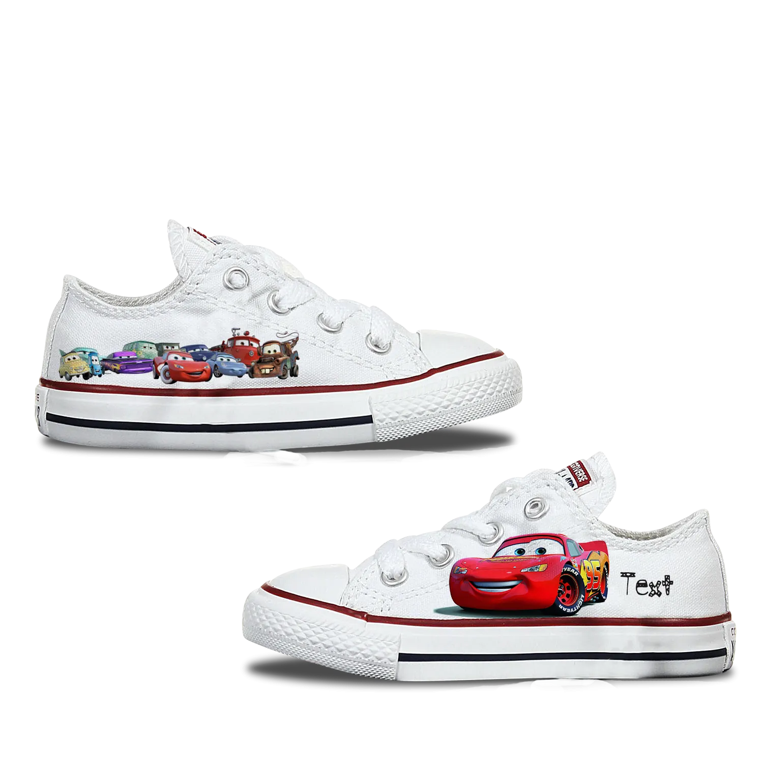 Cars Toddler Custom Converse