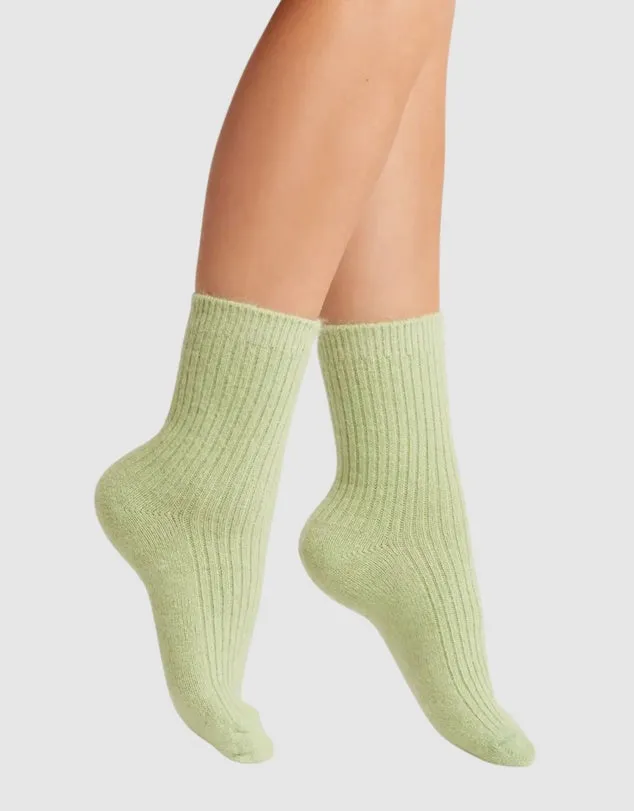 Cashmere Socks - Latte