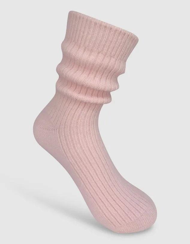 Cashmere Socks - Latte