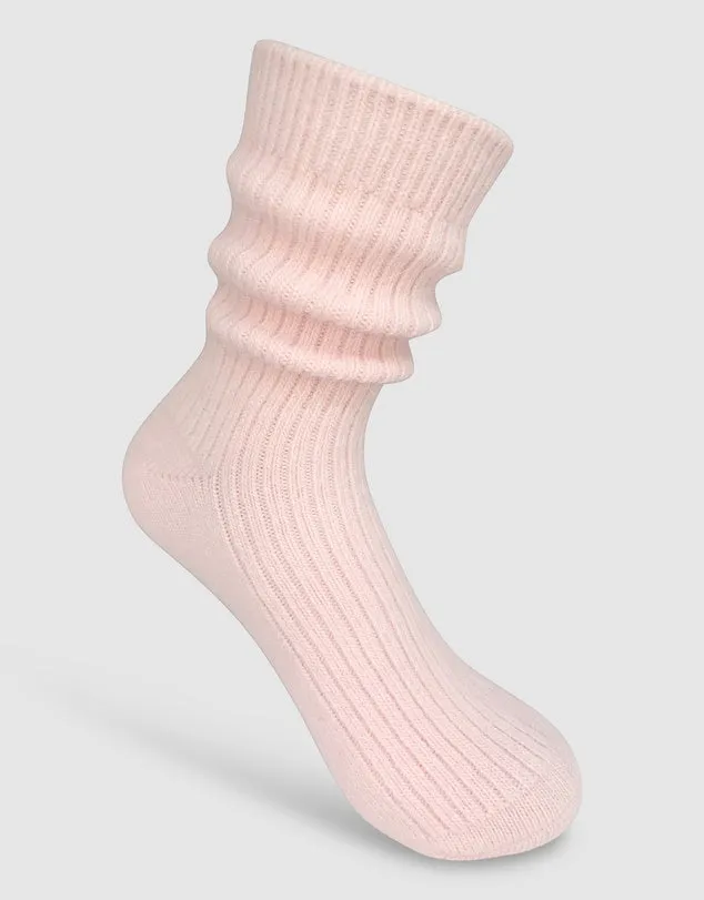 Cashmere Socks - Latte