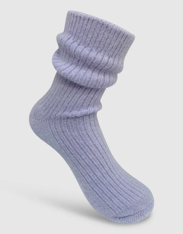 Cashmere Socks - Latte