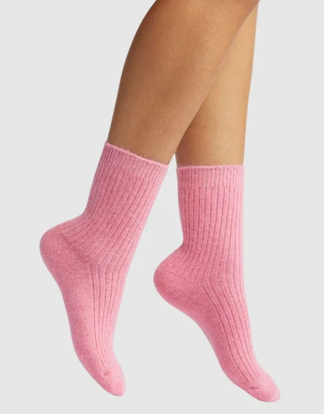 Cashmere Socks - Latte