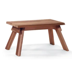 Cedar Foot Stool - Handcrafted In Canada With Rot Resistant, Untreated, Western Red Cedar.