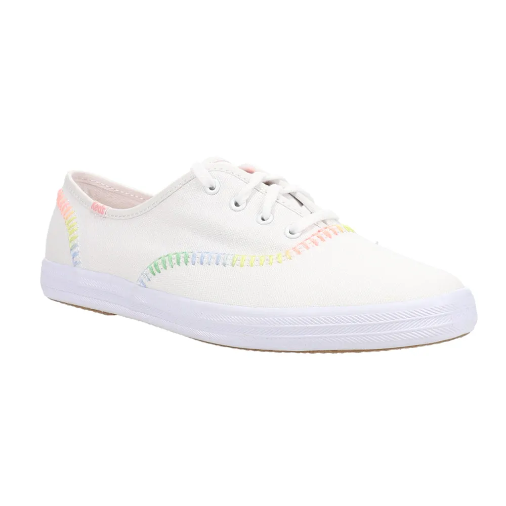 Champion Canvas Whipstitch Lace Up Sneakers