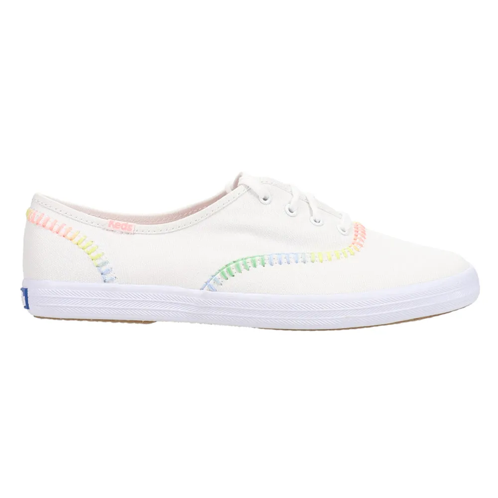 Champion Canvas Whipstitch Lace Up Sneakers