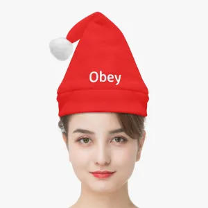 Christmas Santa Hat - Obey and Submit