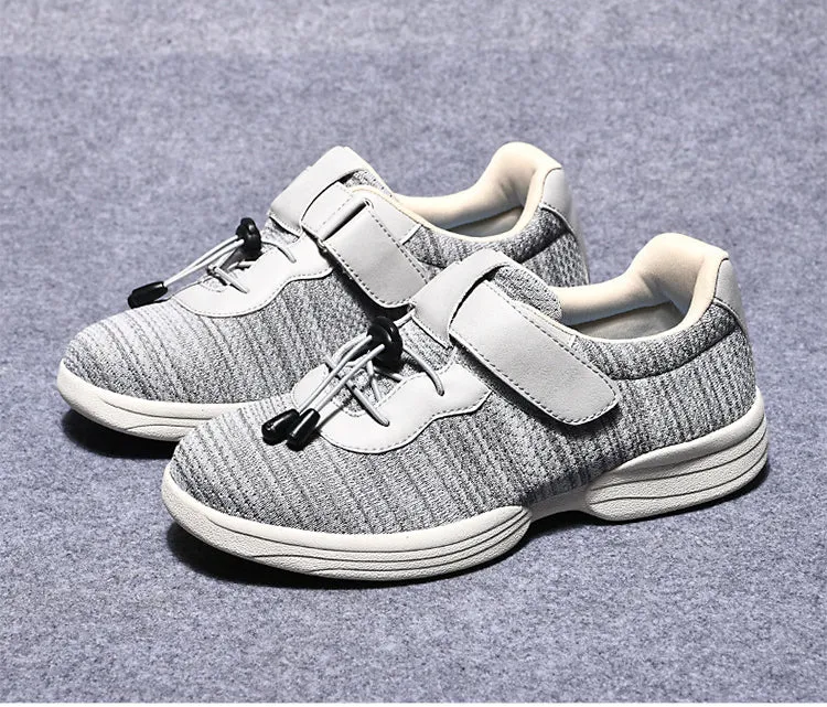 Cilool Plus Size Wide Diabetic Shoes For Swollen Feet Width Shoes-NW026