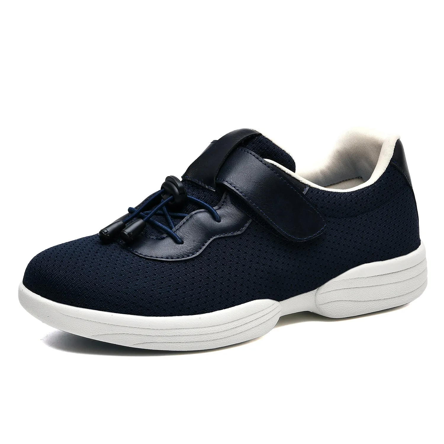 Cilool Plus Size Wide Diabetic Shoes For Swollen Feet Width Shoes-NW026