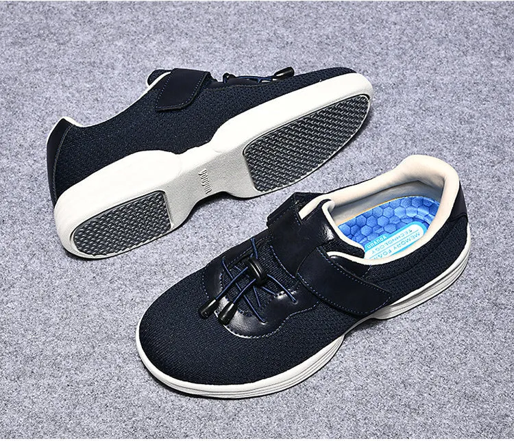 Cilool Plus Size Wide Diabetic Shoes For Swollen Feet Width Shoes-NW026