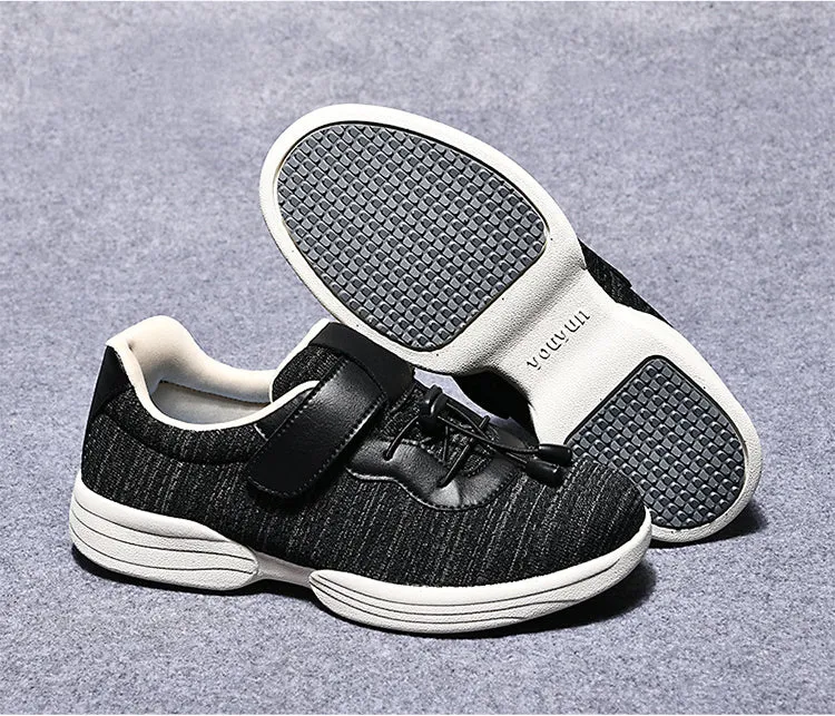 Cilool Plus Size Wide Diabetic Shoes For Swollen Feet Width Shoes-NW026