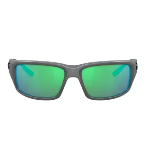 Costa Fantail 98 Matte Grey w/Green Mirror 580P