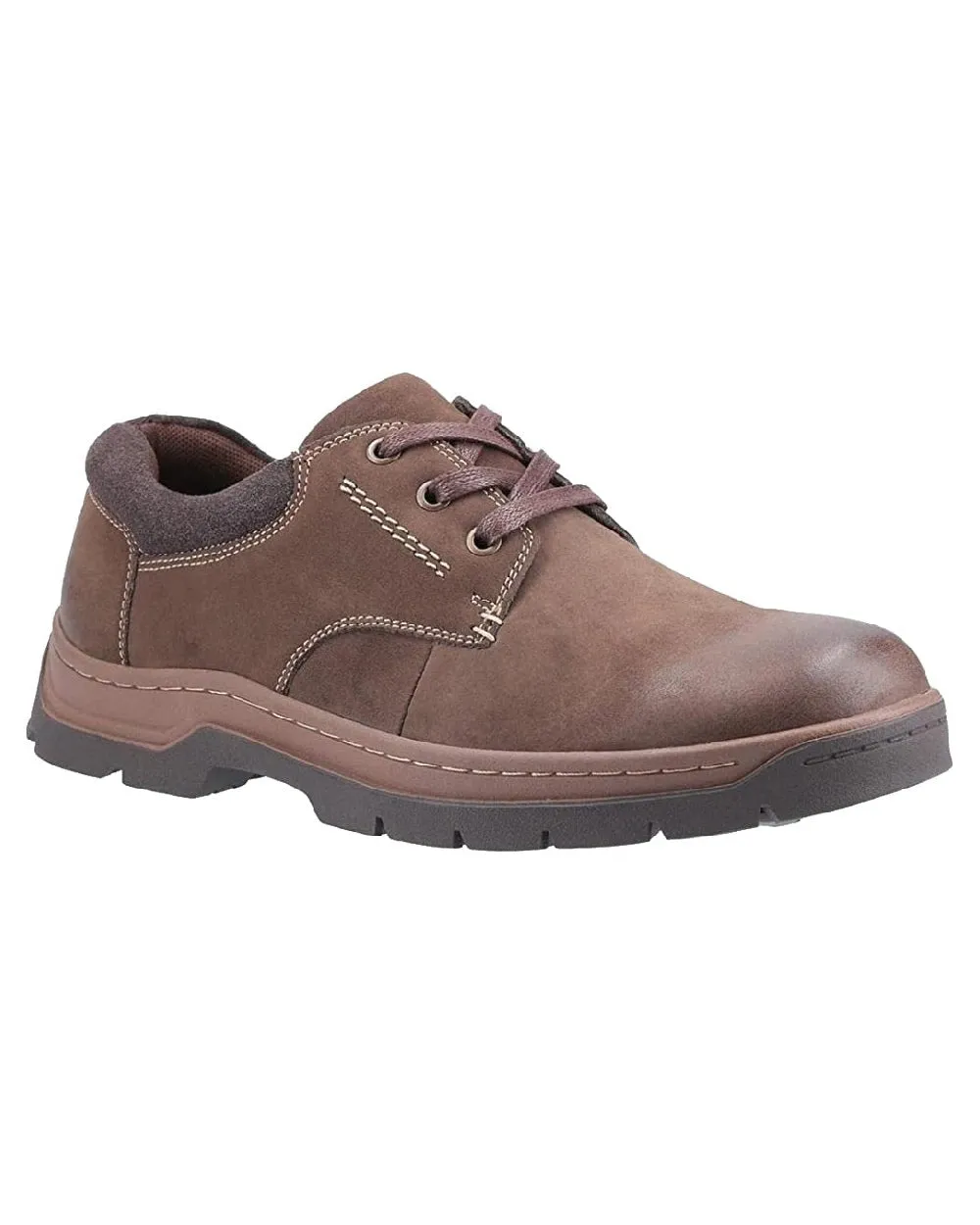 Cotswold Thickwood Burnished Leather Casual Shoes