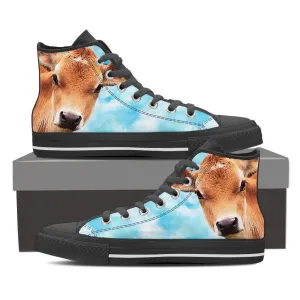 Cow #5 Women's High Top