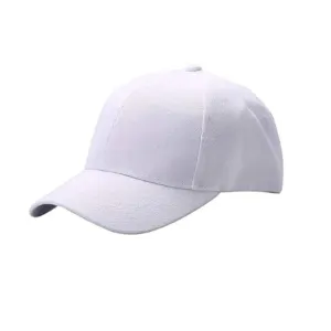 Cricket White Cap for Men | Baseball White Cap & Hats | Cotton White Cap