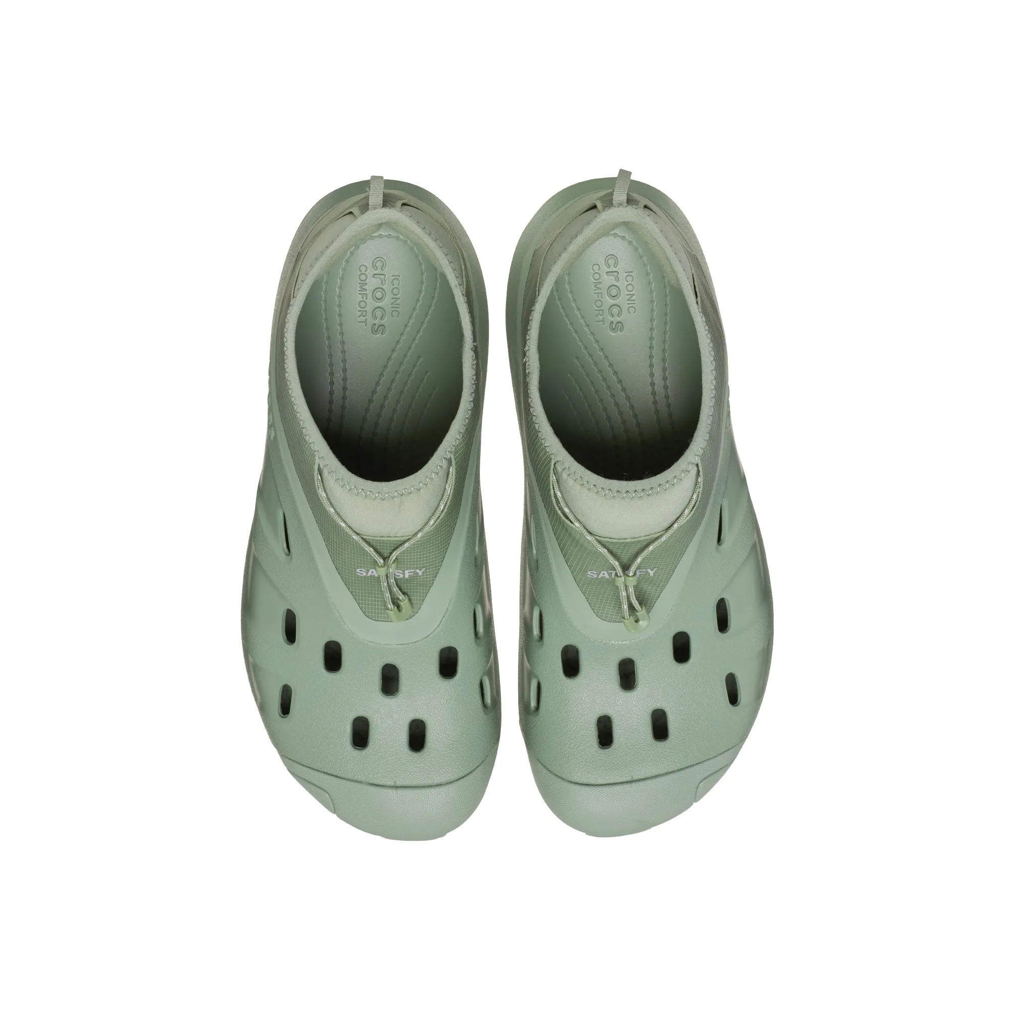 Crocs x Satisfy Quick Trail "Moss" Shoes