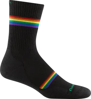 Darn Tough Men&#x27;s Prism Micro Crew Lightweight Running Sock with Cushion Black | Buy Darn Tough Men&#x27;s Prism Micro Crew Lightweight Running Sock with Cushion Black here | Outnorth