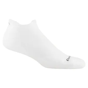 Darn Tough Men&#x27;s Run Quarter Ultra-Lightweight Running Sock with Cushion White | Buy Darn Tough Men&#x27;s Run Quarter Ultra-Lightweight Running Sock with Cushion White here | Outnorth