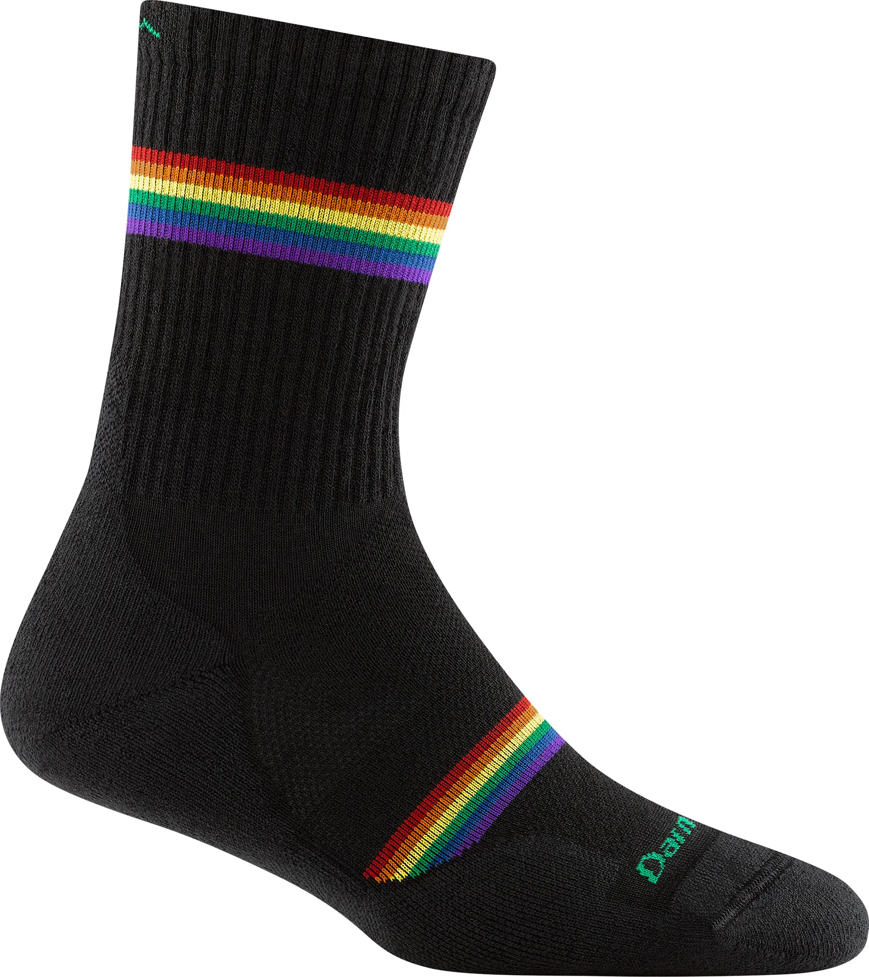 Darn Tough Women&#x27;s Prism Micro Crew Lightweight Running Socks Black | Buy Darn Tough Women&#x27;s Prism Micro Crew Lightweight Running Socks Black here | Outnorth